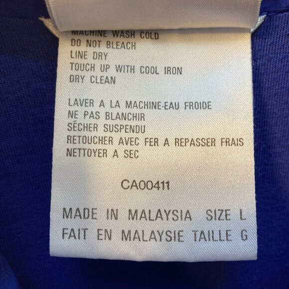 Vintage 90s Adidas Windbreaker Full Zip Trefoil Track Jacket Size Large - Picture 5 of 10